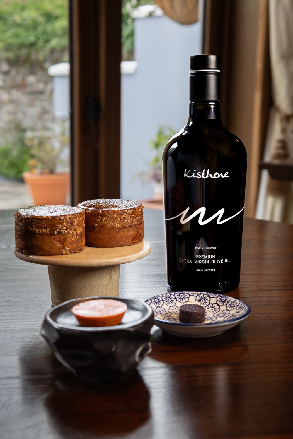 House breads with Kisthene olive oil